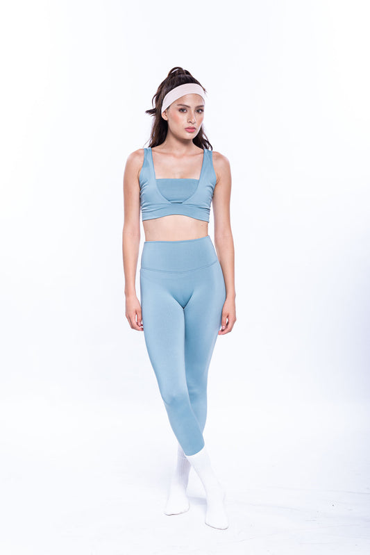 Set Cher & Leggings Blue