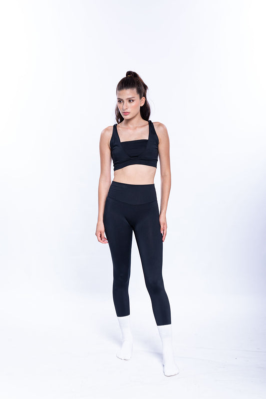 Set Cher & Leggings Negro